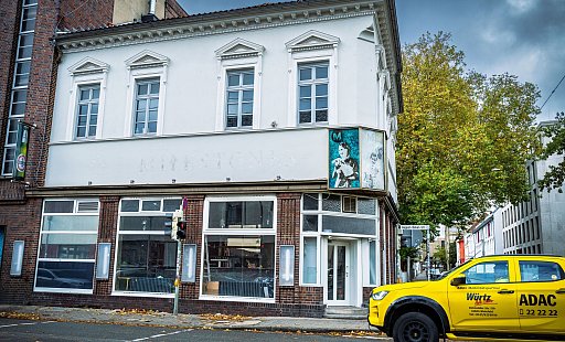 Das ehemalige Café Milestones an der August-Bebel-Straße in Bielefeld soll einen höchst interessanten Namen bekommen. - Barbara Franke