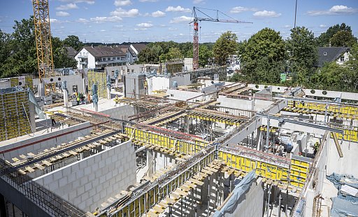Neubau der Martin-Niemöller-Gesamtschule in Bielefeld: Ein Großteil der Mittel soll in weitere neue Kita- und Schulgebäude fließen. - Jörg Dieckmann