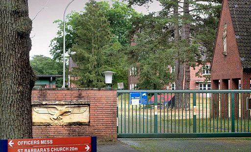 Auf der Liste des Bundes mit potenziellen Liegenschaften steht auch die Britische Mansergh-Kaserne in Gütersloh. - Andreas Frücht