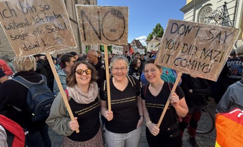 Neonazi-Demo in Herford (Mai 2025)