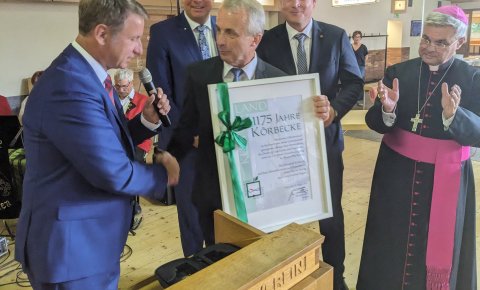 Borgentreich: Körbecke feiert Dorfjubiläum und Kirchengeburtstag