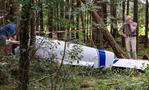 Flugzeugabsturz in Oerlinghausen