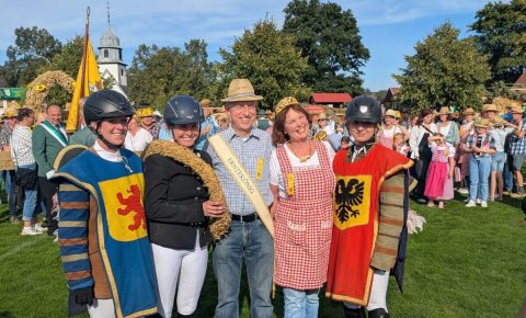 Hövelhof: Erntedankfest in Espeln