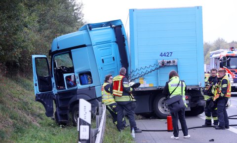 Tödlicher Unfall auf der A2 in Gütersloh