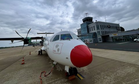 Mit Skyhub PAD von Paderborn nach München