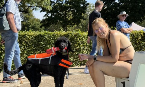 Hundeschwimmen 2025 in Rheda