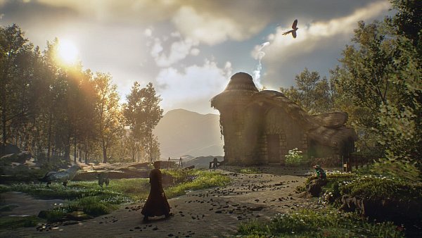 Die Welt von "Hogwarts Legacy" ist sehr detailliert und lebendig gestaltet. - © Portkey Games