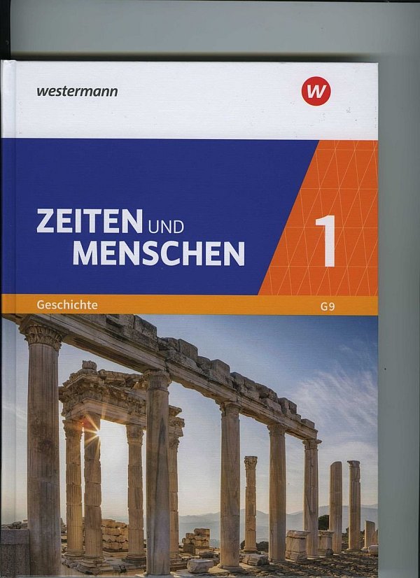 Das Cover des Geschichtsbuches "Zeiten und Menschen 1", das in einer Auflage von 50.000 Exemplaren erscheint. - © Westermann-Verlag