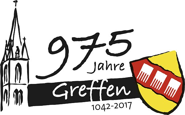 Mit Wappen: Das Logo zur 975-Jahr-Feier.