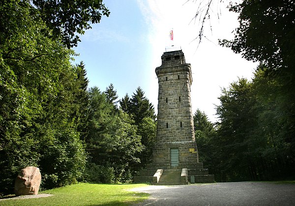 Bismarckturm: In Herford steht er auf dem Stuckenberg.