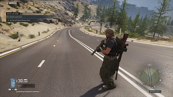 I am the one and only: Dass man mal gefahrlos auf einer vierspurigen Straße stehen kann, ist nur auf Auroa möglich. Hier ist Population Mangelware. - © Ubisoft