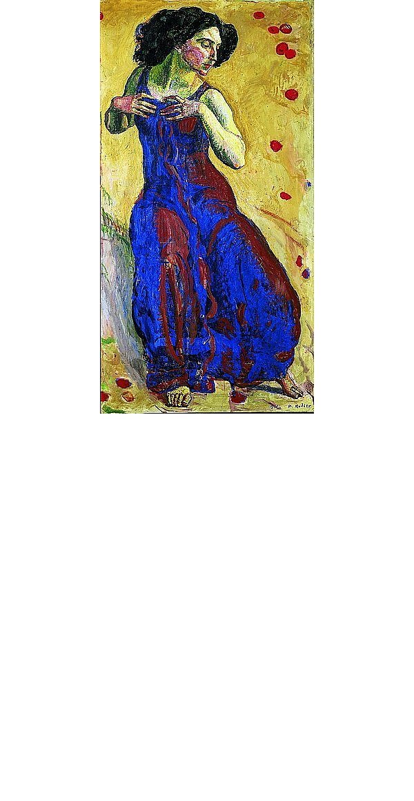 Ferdinand Hodlers "Entzücktes Weib". - © FOTO: WALLRAFF-RICHARTZ-MUSEUM