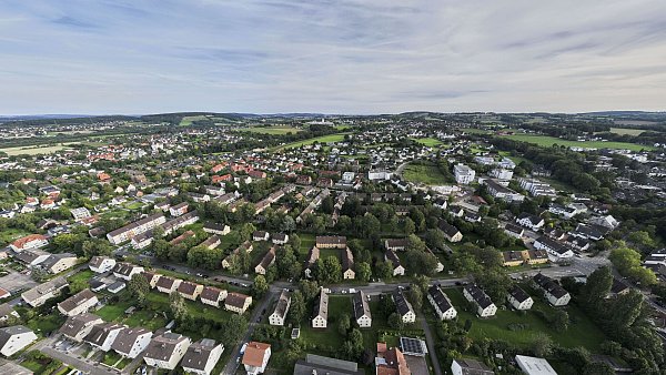 Die Albert-Rusch-Siedlung in der Südstadt könnte das größte Städtebauprojekt in Bad Oeynhausen seit den 1950er Jahren werden. 39 in die Jahre gekommene Gebäude der SGW stehen hier. - © Thorsten Ulonska