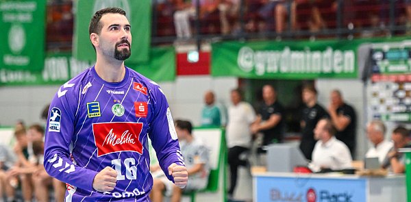 Tibor Ivanisevic zeigte schon starke Leistungen im GWD-Tor. - © Angela Metge