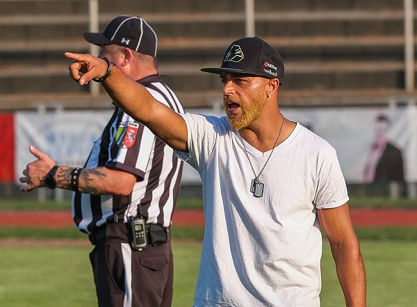 War begeistert: Headcoach Bert Smith. - © Andreas Zobe