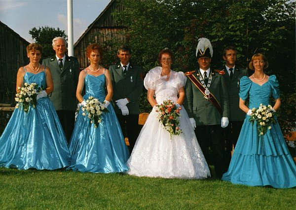 Königspaar 1993: Johannes und Renate Hoemann. - © Privat