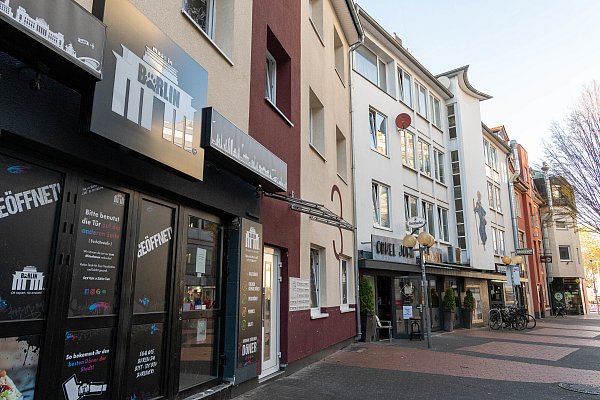 Der Döner-Schnellimbiss "Made in Bärlin" am Westerntor in Paderborn ist derzeit geschlossen - Grund dafür ist ein Insolvenzverfahren. - © Lena Henning