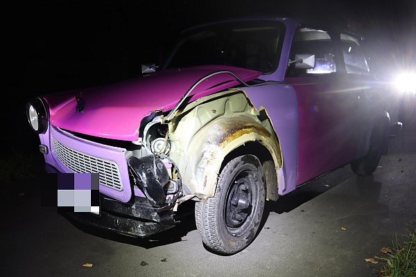 Der Unfall ereignete sich mit einem Trabbi. - © NW