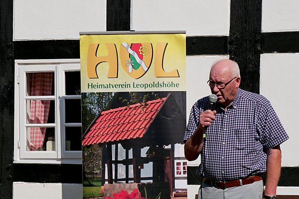 Rudi Strunk gehörte zu den Gründungsmitgliedern des Heimatvereins und war auch Ehrenvorsitzender. - © Helmut Depping