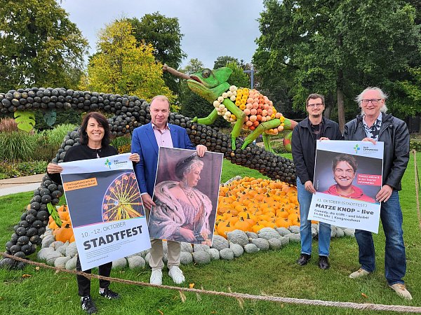 Traditionell am zweiten Wochenende im Oktober findet Stadtfest-Zeit in Bad Lippspringe wieder statt. - © Stadt Bad Lippspringe