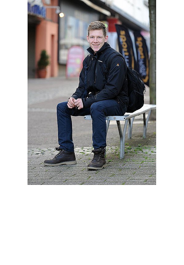 Lucas Rüter nach Bad Oeynhausen. - © FOTO: JÜRGEN KRÜGER