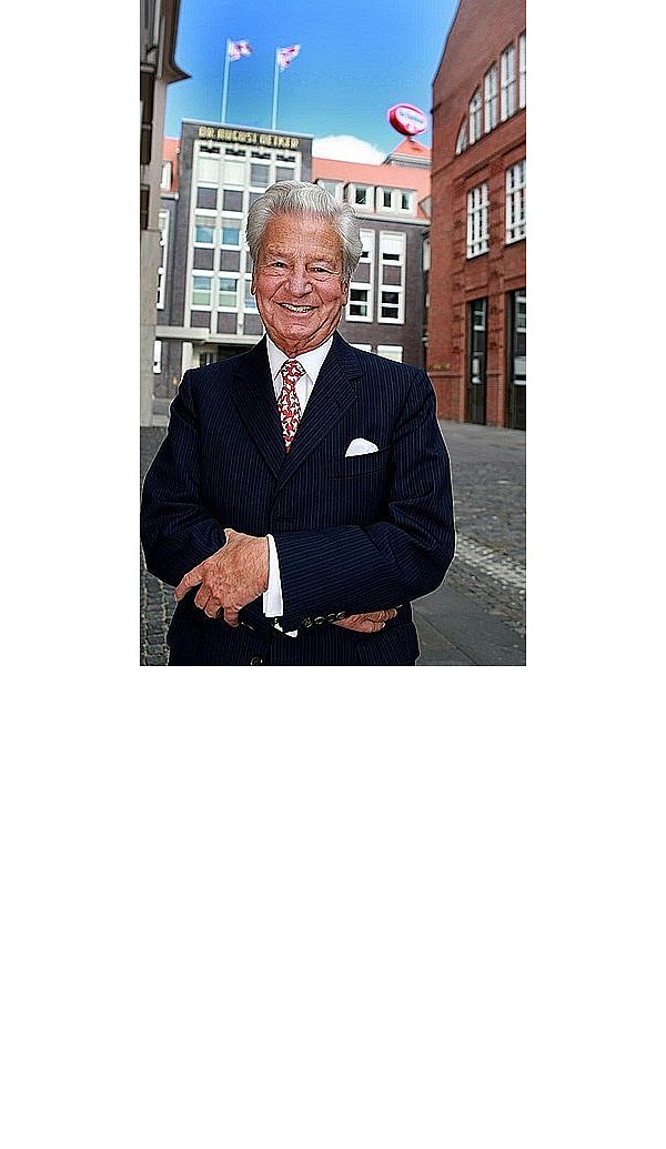 Die meiste Zeit seines Lebens hat Guido Sandler am Hauptsitz von Dr. Oetker verbracht. - © FOTO: ANDREAS ZOBE