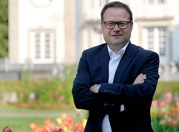Lars Bökenkröger, Bürgermeisterkandidat der CDU. - © Thorsten Gödecker