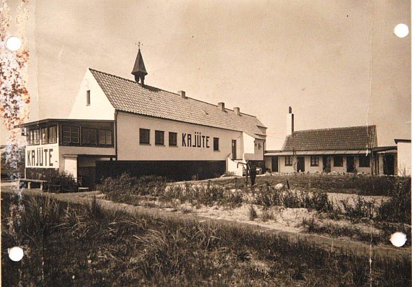 Alte Ansicht: Vor dem Umbau war die Kajüte eine Gaststätte. - © Archiv Gemeinde Hiddenhausen
