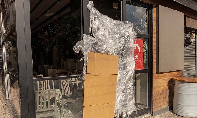 Die Behörden haben einen Laden im Stadtteil Ortaköy schließen lassen. - Ahmed Deeb/dpa