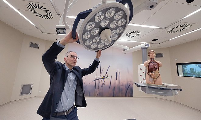 Ab Oktober ist der neue OP-Trakt im Gütersloher Klinikum einsatzfähig. - Andreas Frücht