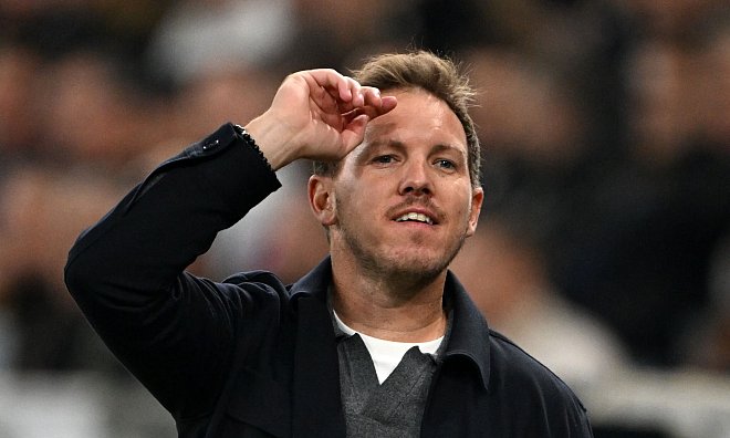 Der Blick geht nach vorne: Julian Nagelsmann erwartet auch in Belfast einen Sieg. - Federico Gambarini/dpa