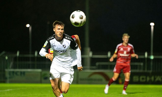 Weiter vorankommen: Marius Bauer und der SV Rödinghausen streben beim Bonner SC den zweiten Sieg innerhalb von drei Tagen an. - Joel Beinke