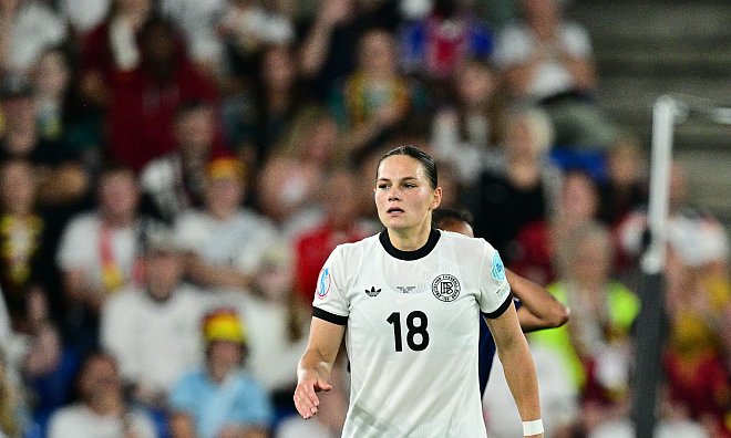 Leipzigs Giovanna Hoffmann könnte das Halbfinale der Nations League verpassen. - Sebastian Christoph Gollnow/dpa