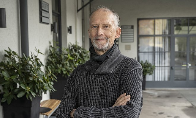 Martin Neumann hat in vielen Forums-Stücken mitgewirkt, oft in Hauptrollen. Jetzt soll es etwas ruhiger werden. - Jörg Dieckmann