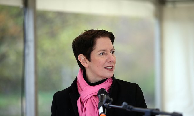 NRW Landwirtschaftsministerin Silke Gorißen zeichnet Lebensmittel "made in NRW" aus. - picture alliance / SZ Photo
