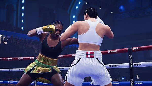 Zwei Boxerinnen im intensiven Schlagabtausch in Undisputed – die neue Boxsimulation sorgt für spannende Duelle im virtuellen Ring. - © Steel City Interactive