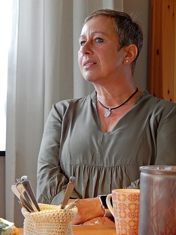 Heike Dilk hat Erfahrungen mit der Palliativpflege gemacht. - © Gunter Held