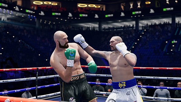 Virtueller Boxkampf im Ring: Undisputed beeindruckt mit realistischen Grafiken und dynamischem Gameplay vor toller, atmosphärischer Kulisse. - © Steel City Interactive