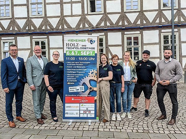 Stadt und Sponsoren laden zu den Nieheimer Holz- und Technologietagen am 6. und 7. September ein. - © Burkhard Battran