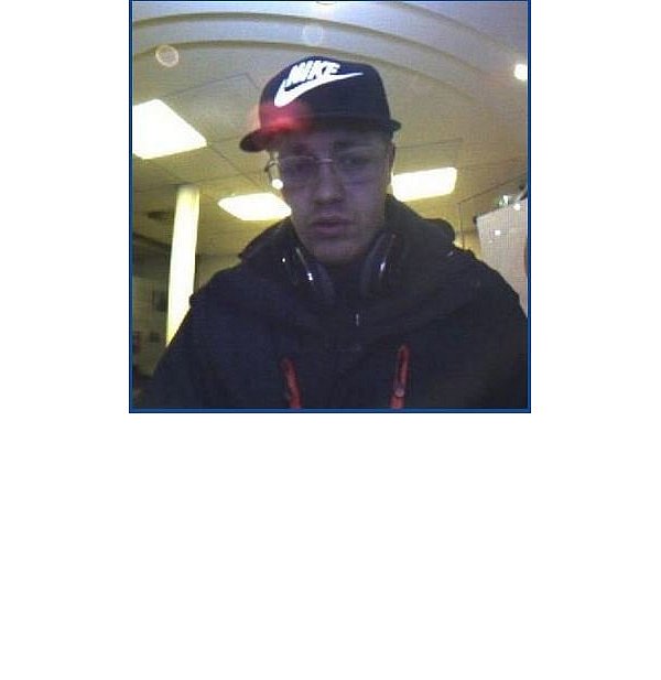 Wer kann Angaben zu dem abgebildeten Tatverdächtigen machen? - © Polizei