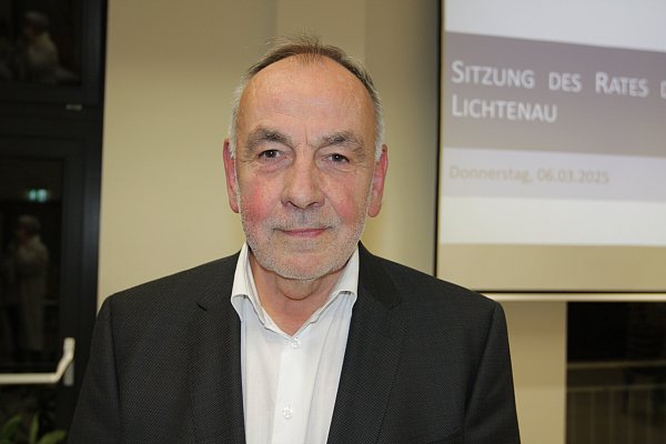 Gerd Bauer, Fraktionsvorsitzender der SPD in Lichtenau. - © Uwe Müller