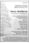 Traueranzeige für Heinz Wollbrink 