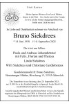 Traueranzeige für Bruno Siekdrees 