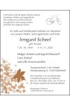 Traueranzeige für Irmgard Scheel 