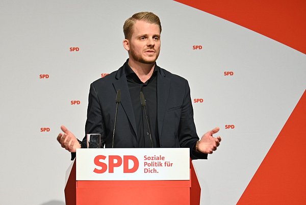 Der 33-Jährige Tim Klüssendorf soll neuer SPD-Generalsekretär werden. - © Felix Müschen/dpa