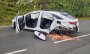 Gefährlicher Unfall in Hiddenhausen: Kombi prallt in Anhänger voller Propangas
