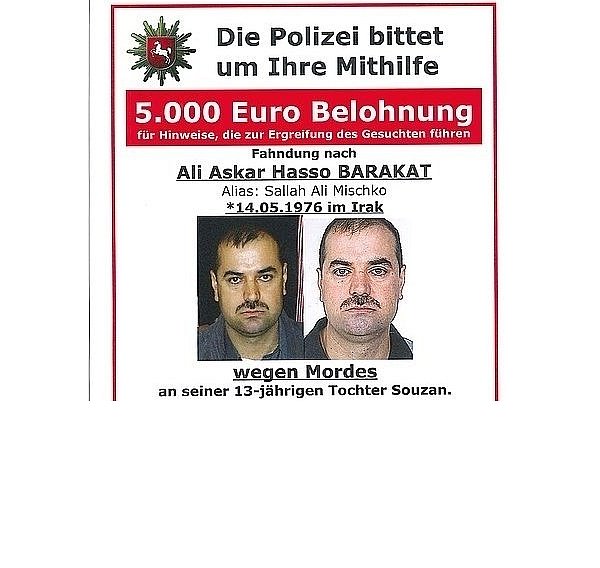 Der Mann wird mit Steckbrief gesucht. - © Foto: Polizei