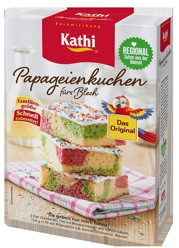 Kathi ist ein ansässiges Unternehmen, das Fertigbackmischungen und Mehle herstellt. - © Dr. August Oetker KG