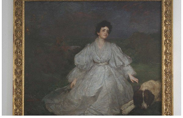 Das Porträt der "schönsten Frau von Jena", Clara Rosenthal (1863-1941). - © FOTO: LIBORIANUM