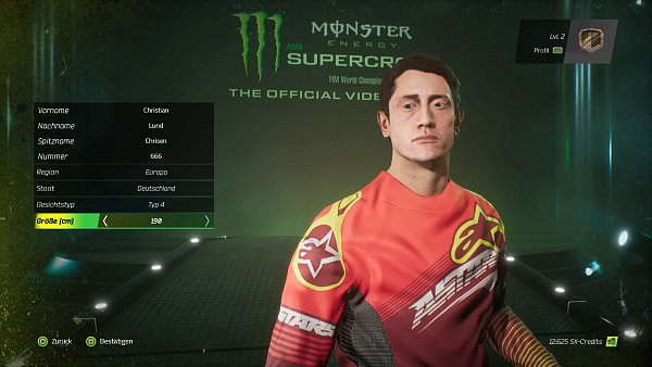 Muss man sich Sorgen machen? Unser Spieler sieht traurig aus. Das Problem: Auch die anderen Gesichter machen keinen besseren Eindruck. - © Monster Energy Supercross